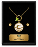 18K G. P. Adj 2 Pc Neck Set - N249
