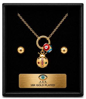 18K G. P. Adj 2 Pc Neck Set - N252