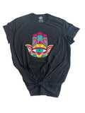 Black T-Shirt Hamsa Eye