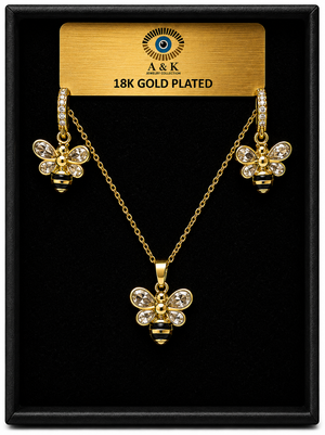 18K G. P. Adj 2 Pc Neck Set - N236