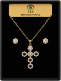 18K G. P. Adj 2 Pc Neck Set - N205