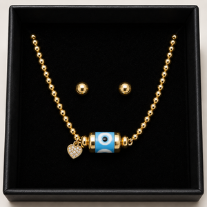 18K G. P. Adj 2 Pc NK Set - N277