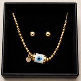 18K G. P. Adj 2 Pc NK Set - N277