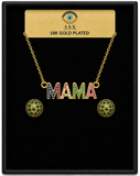 18K G. P. Adj 2 Pc Neck Set - N216