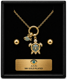 18K G. P. Adj 2 Pc Neck Set - N247