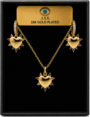 18K G. P. Adj 2 Pc Neck Set - N232