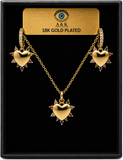 18K G. P. Adj 2 Pc Neck Set - N232