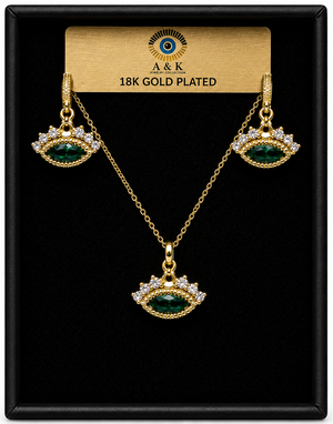 18K G. P. Adj 2 Pc Neck Set - N224