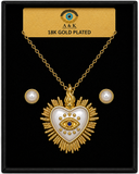 18K G. P. Adj 2 Pc Neck Set - N221