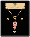 18K G. P. Adj 2 Pc Neck Set - N211