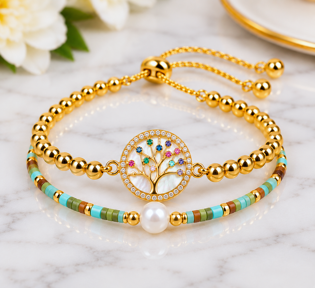 Tree of Life Bracelet Set