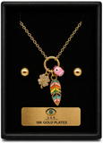 18K G. P. Adj 2 Pc Neck Set - N253