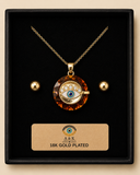 18K G. P. Adj 2 Pc Neck Set - N263