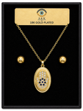 18K G. P. Adj 2 Pc Neck Set - N213
