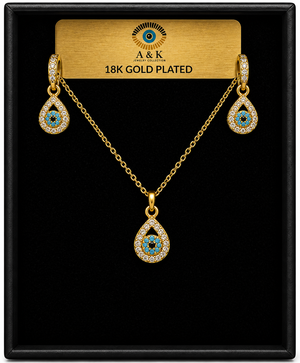 18K G. P. Adj 2 Pc Neck Set - N227