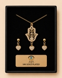 18K G. P. Adj 2 Pc Neck Set - N265