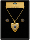 18K G. P. Adj 2 Pc Neck Set - N218