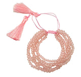 Muti-Stand Crystal Bracelet Pink