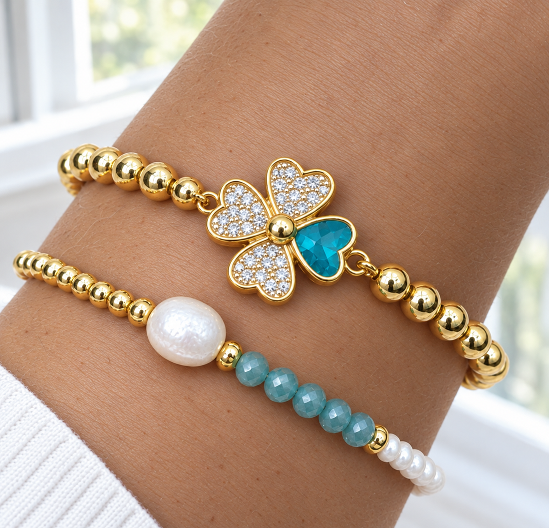 Clover Bracelet Set