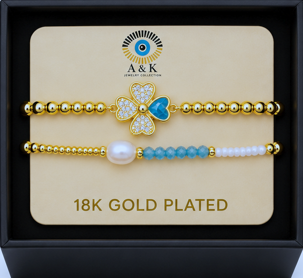 Clover Bracelet Set