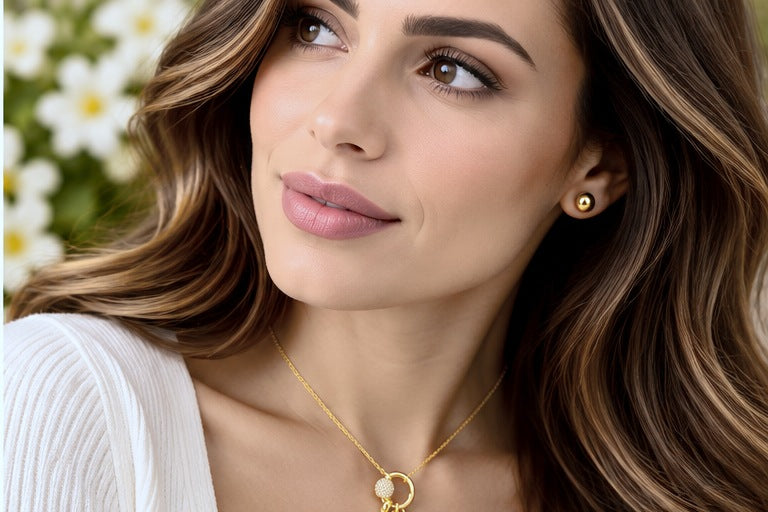 Black Heart Necklace & Earring Set