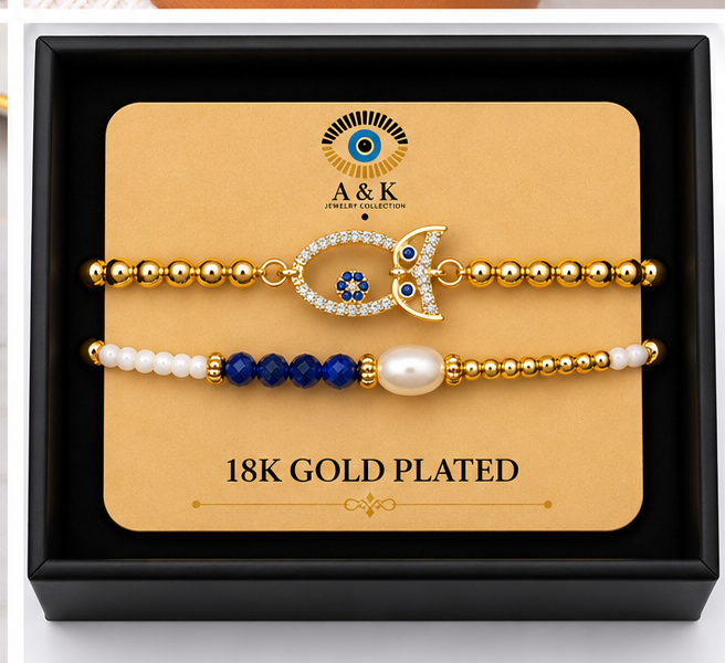 Owl Bracelet Set