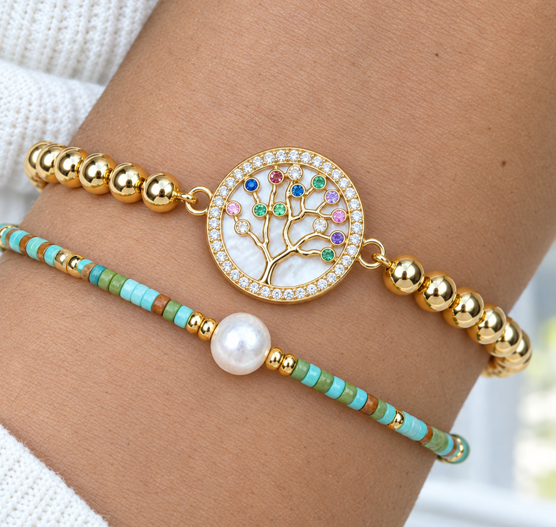 Tree of Life Bracelet Set