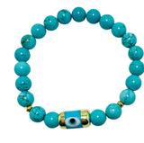 Natural Stone Turquoise Bracelet