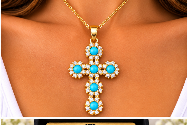 Cross Necklace Set